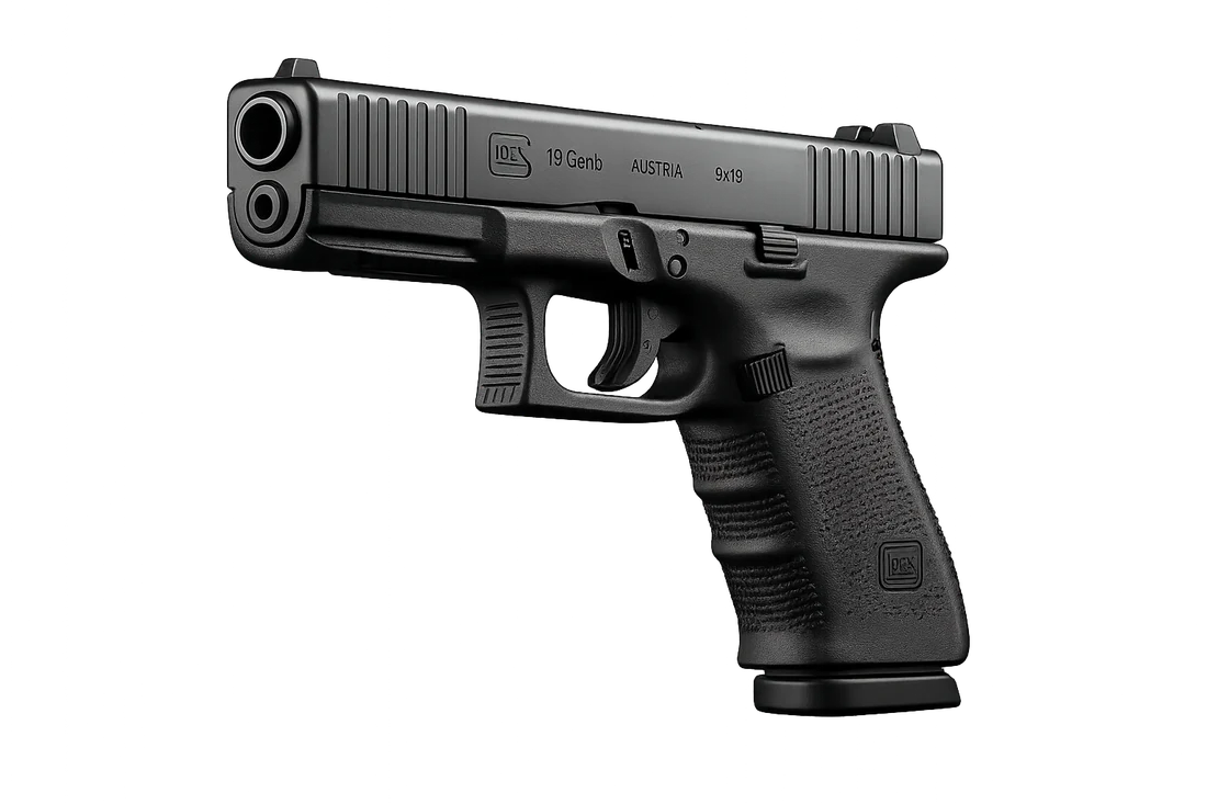 Glock 19 compact handgun