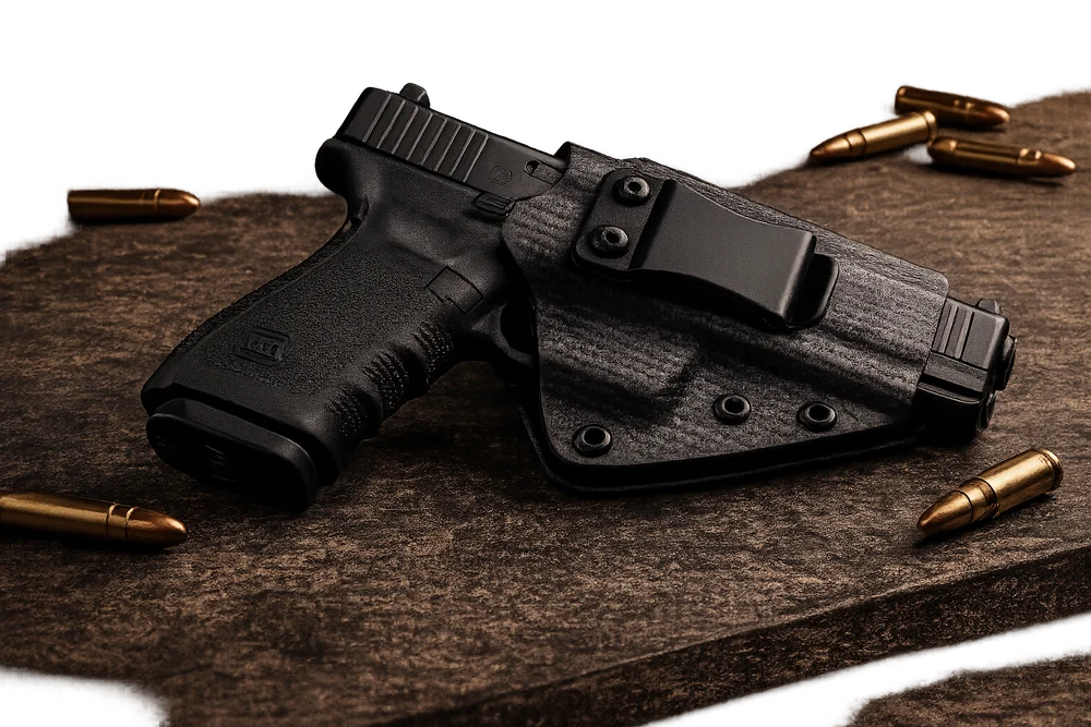 Kydex holster for a Glock handgun