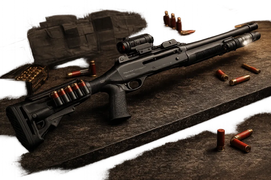 Benelli tactical shotgun
